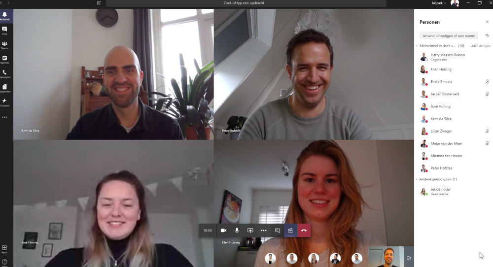 InSpark-Microsoft-Teams-Coronavirus Vidéoconférence, livre "Si simple!" de Bruno Savoyat