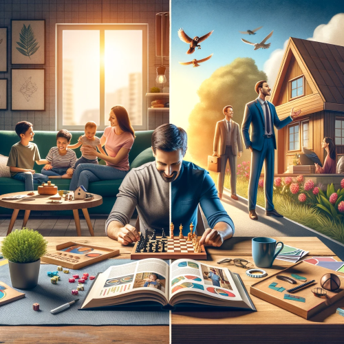 PILLAR 4b A professional split in his 2 lives : professional life and private life